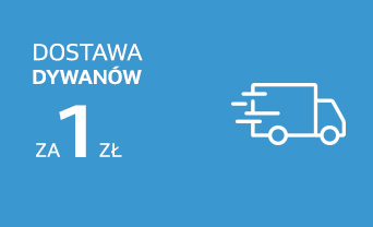 Dostawa wybranych produktów z kategorii "dywany" za 1 zł