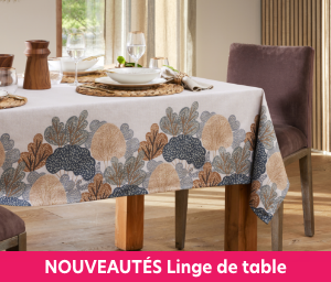 Nouveautés linge de table