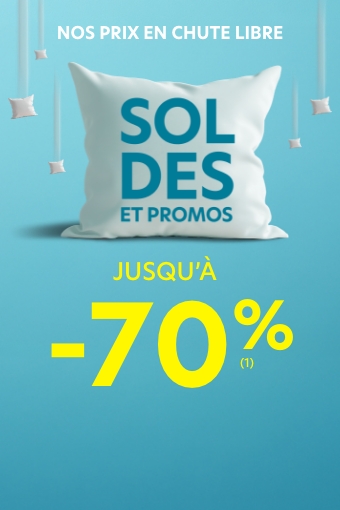 Soldes et promos jusqu'à -70%