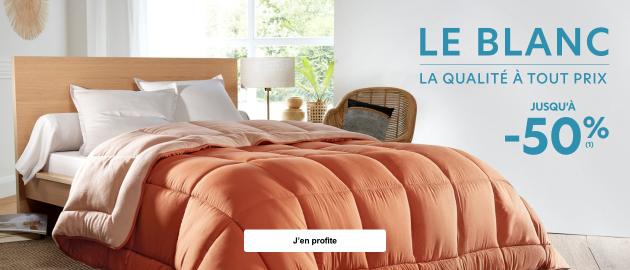 Blanc jusqu'à -50%