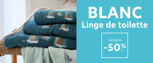 Blanc jusqu'à -50%