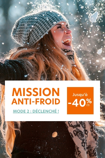 Mission anti-froid jusqu'à -40%