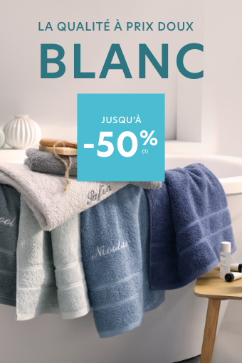 Blanc jusqu'à -50%