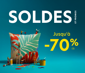 Soldes et Promos jusqu'à -70%