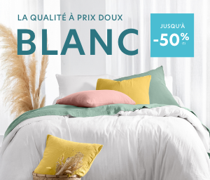 Blanc jusqu'à -50%