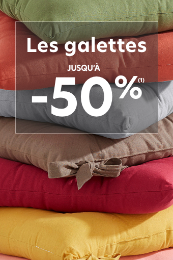 Les galettes jusqu'à -50%