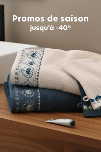 Promos de saison jusqu'à -40%