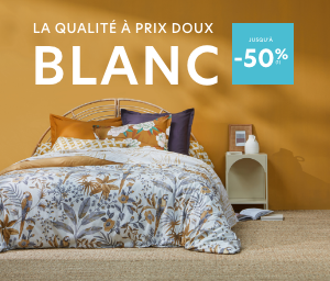 Blanc jusqu'à -50%