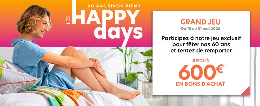 Happy days : grand jeu 60 ans sinon rien
