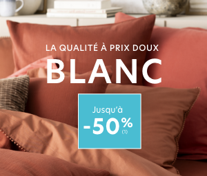 Blanc jusqu'à -50%