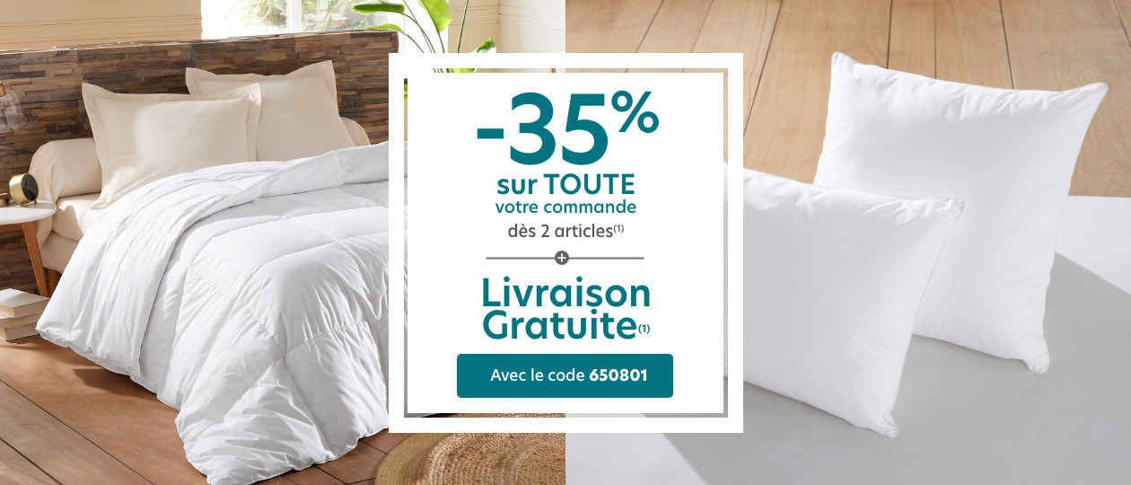35% sur votre commande