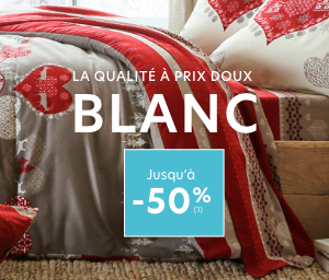 Blanc jusqu'à -50%