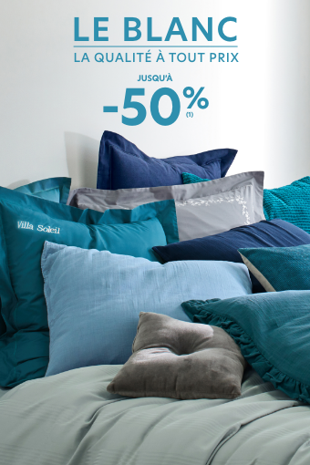 Le blanc jusqu'à -50%