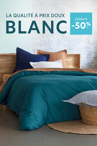 Blanc jusqu'à -50% 