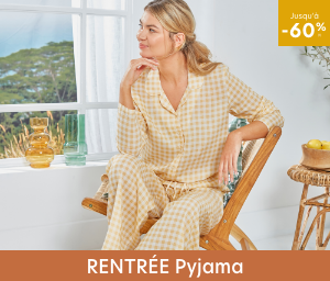 Pyjamas jusqu'à -60%