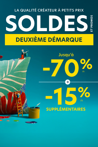 Soldes et promos jusqu'à -70%