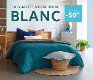 Blanc jusqu'à -50%