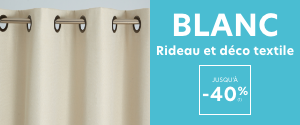 Blanc jusqu'à -50%