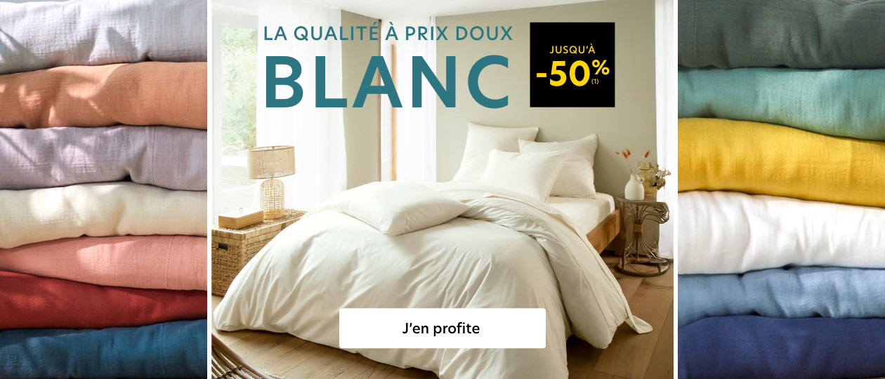 Blanc jusqu'à -50%