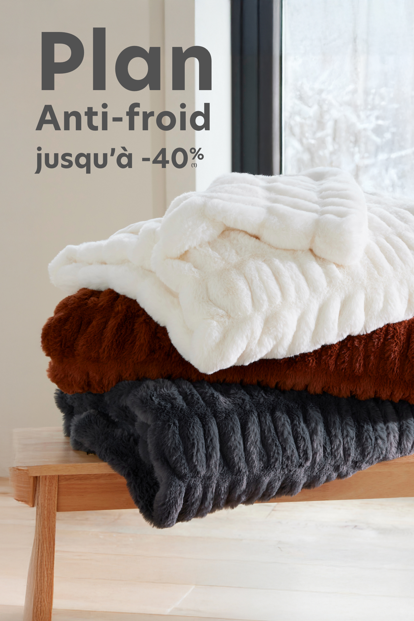 Plan anti-froid jusqu'à -40%