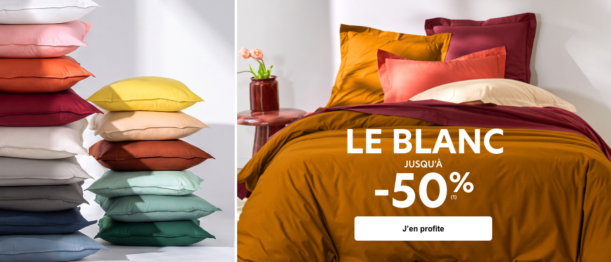 Le Blanc jusqu'à -50%	
