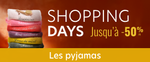 Les pyjamas jusqu'à -50%