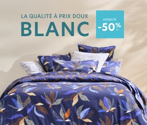 Blanc jusqu'à -50%