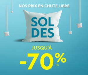 Soldes jusqu'à -70%