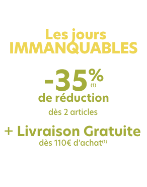 -35% sur votre commande dès 2 articles achetés