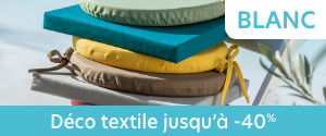 Rideaux & Déco textile jusqu'à -40%