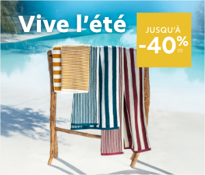 Vive l'été jusqu'à -40%