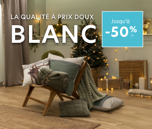 Blanc jusqu'à -50%