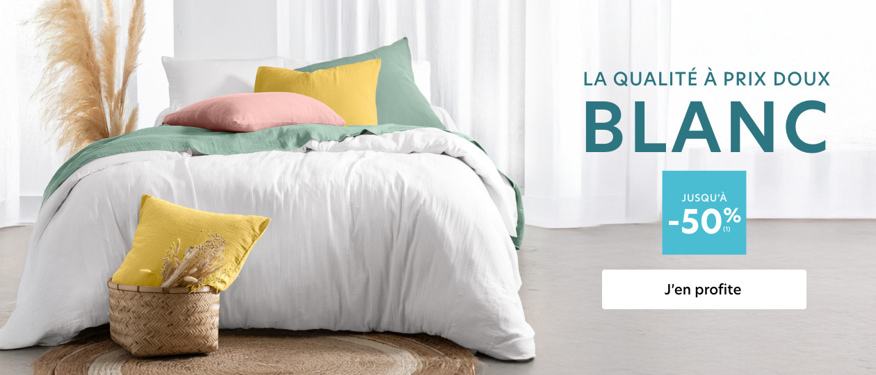 Blanc jusqu'à -50%