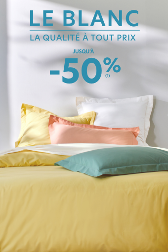 Le blanc jusqu'à -50%