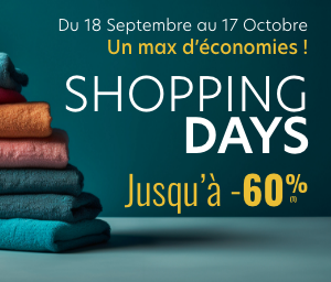 Shopping days jusqu'à -60%