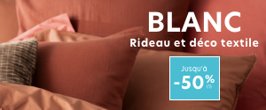 Blanc jusqu'à -50%