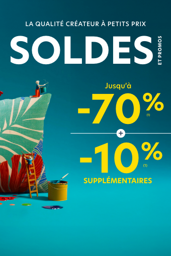 Soldes et promos jusqu'à -70%