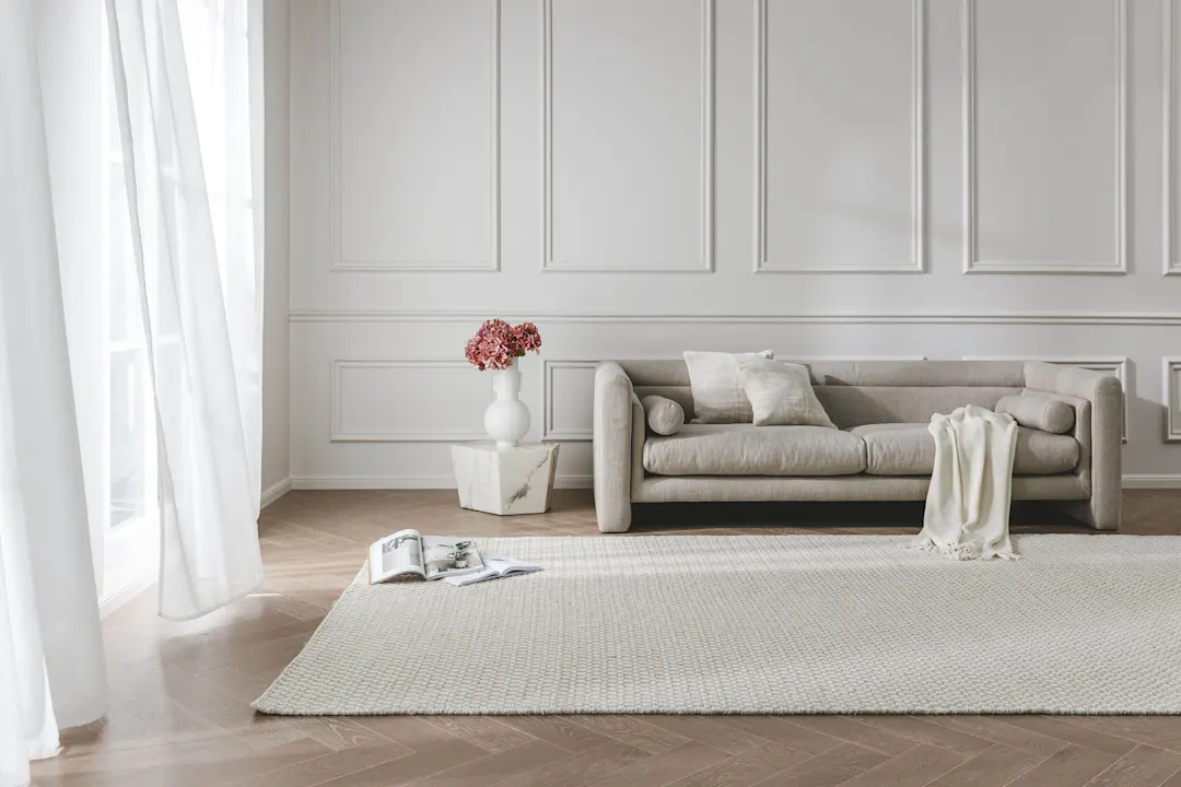 Tapis Enfant Papillons Coloré 120x170 Cm - 100% Polypropylène Hypoallergénique - Facile à Nettoyer - Pour Chambre Et Sol Chauffant