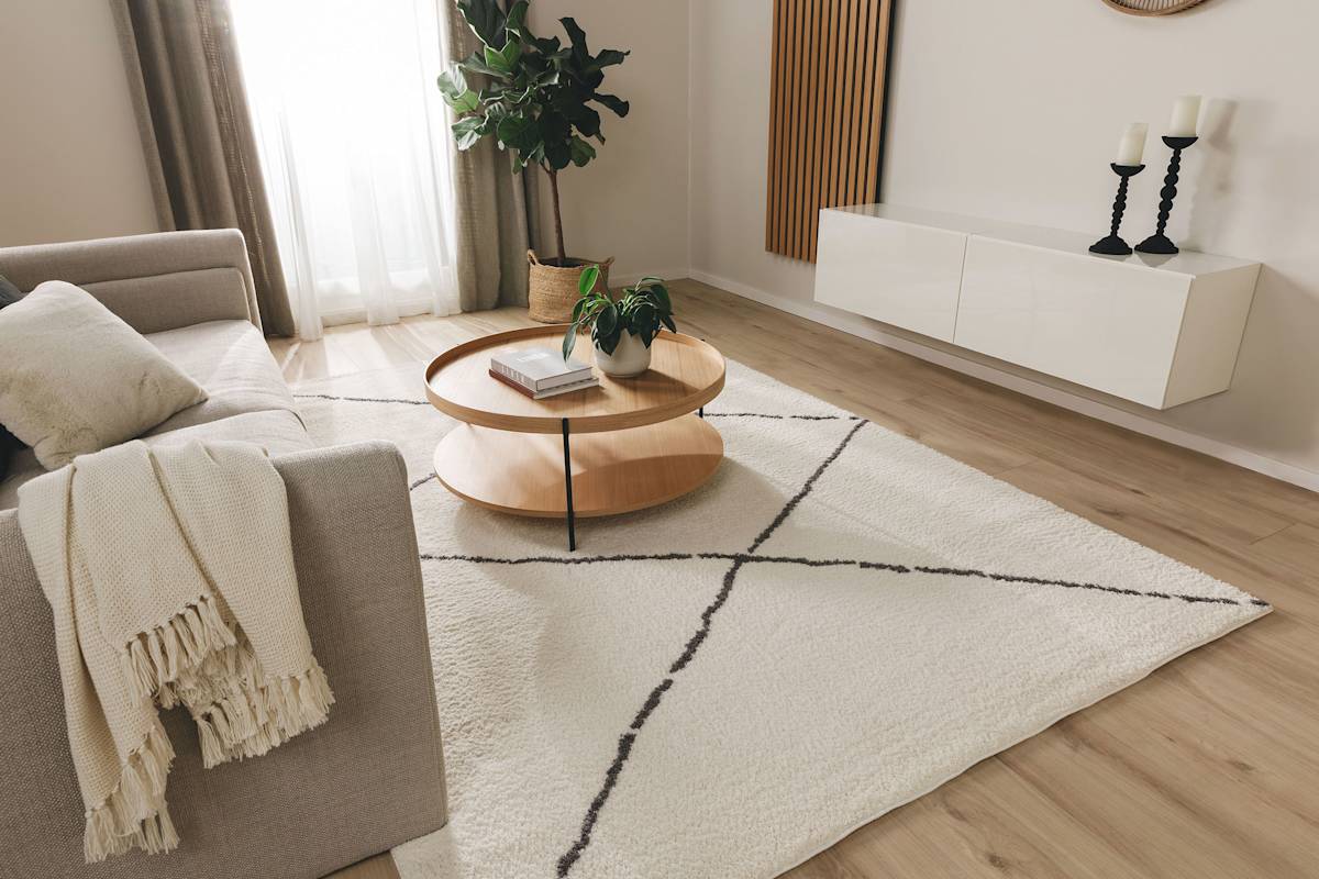 Berber Rug Pattern How to style rugs with a Berber look