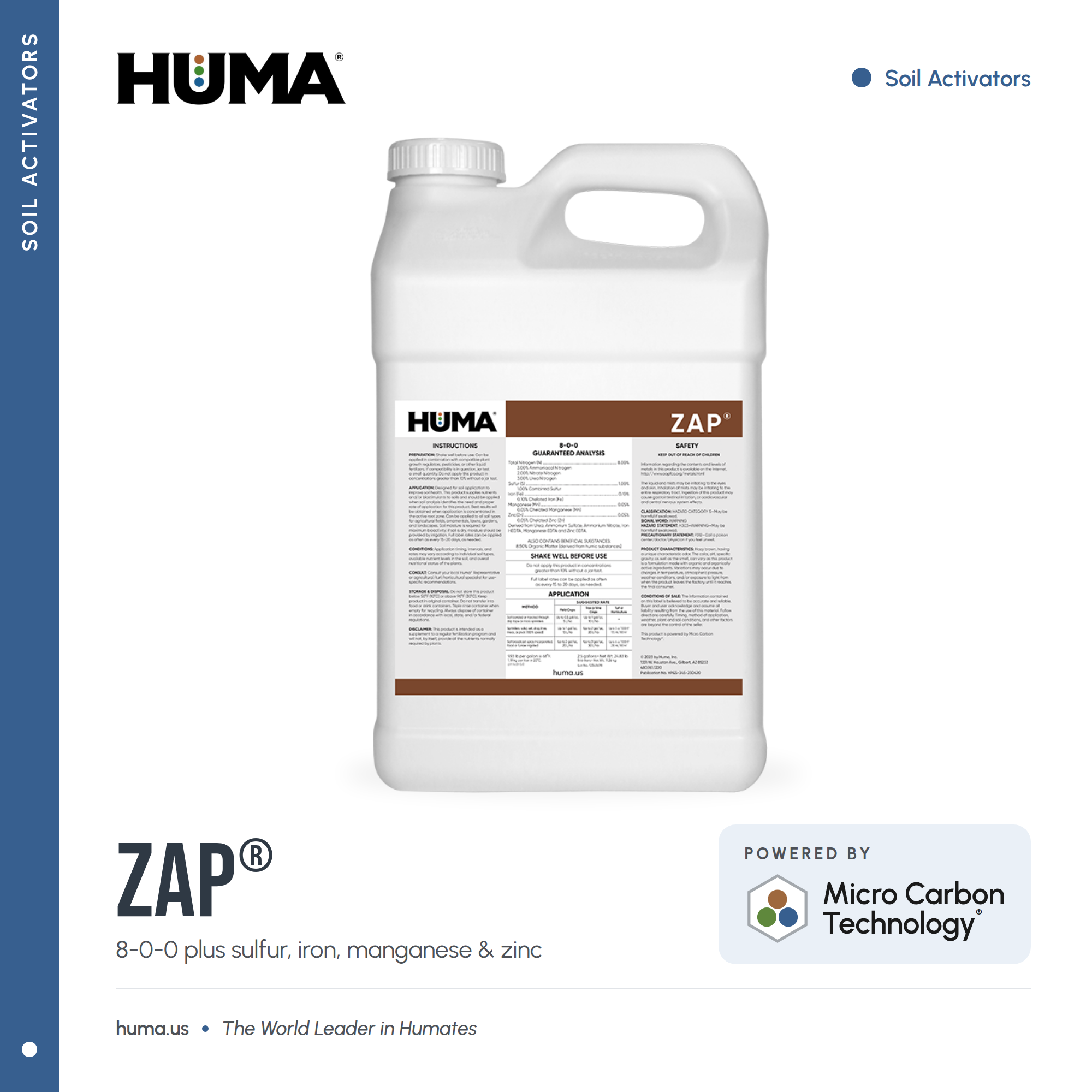 Huma-Zap 01 Hero