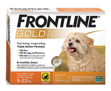 Frontline Gold Canine 5-22 lb