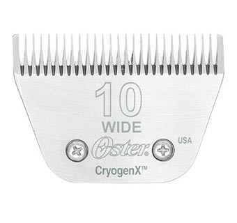 Oster Cryotech A5 Clipper Blade Size 10 Wide Cryogen-X