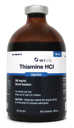 Thiamine Hydrochloride 500 mg/mL 100 ml (VetOne)
