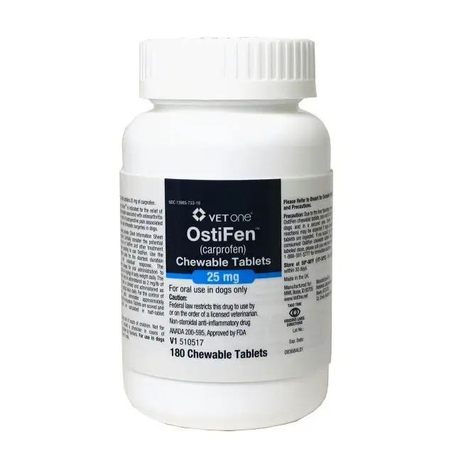 OstiFen 25 mg Chewable Tablet, 180 Count