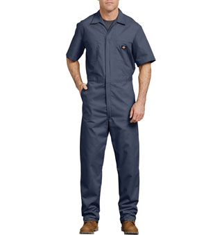 Dickie's Lightweight Coverall Short Sleeve Dark Navy