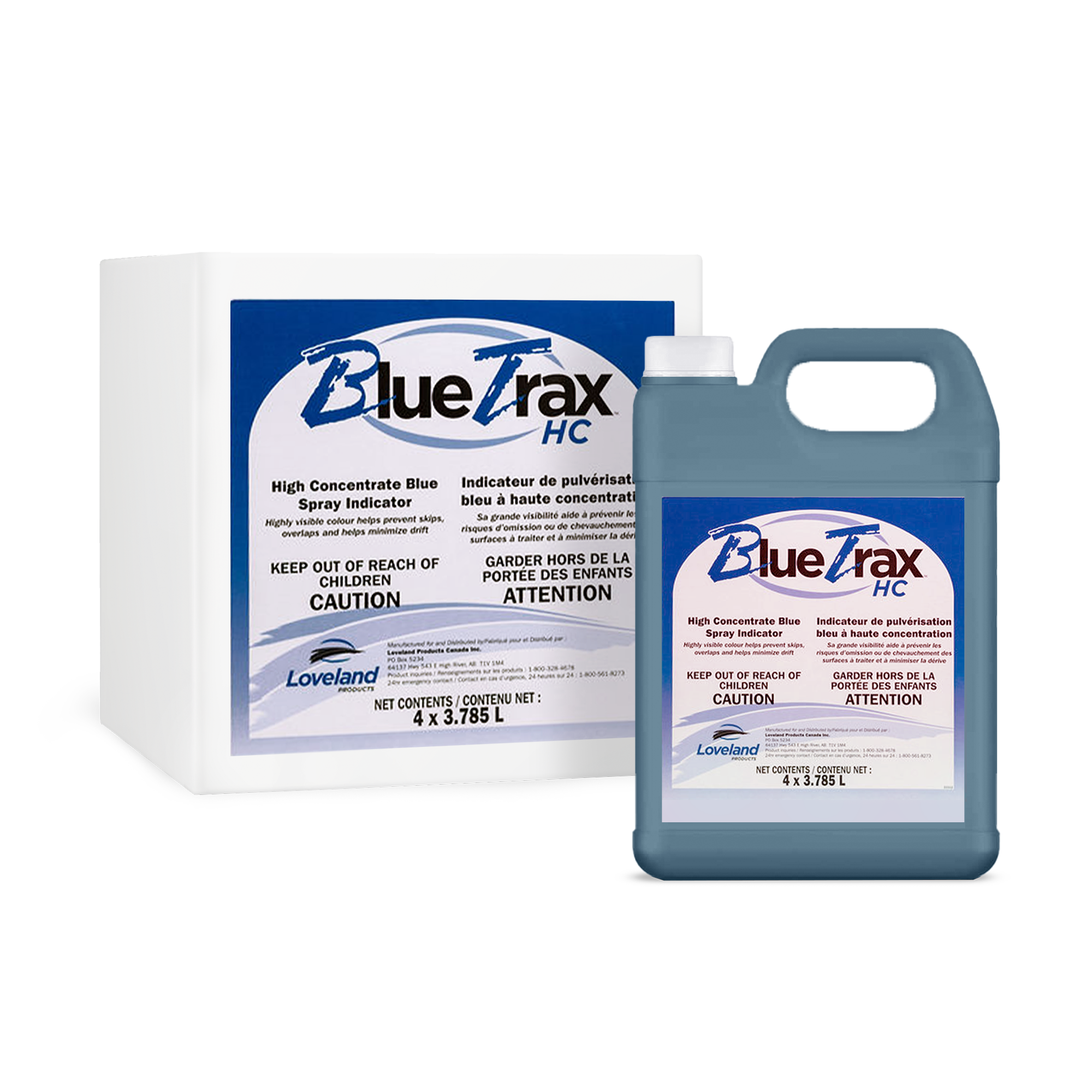 Blue Trax HC Case Jug CAN