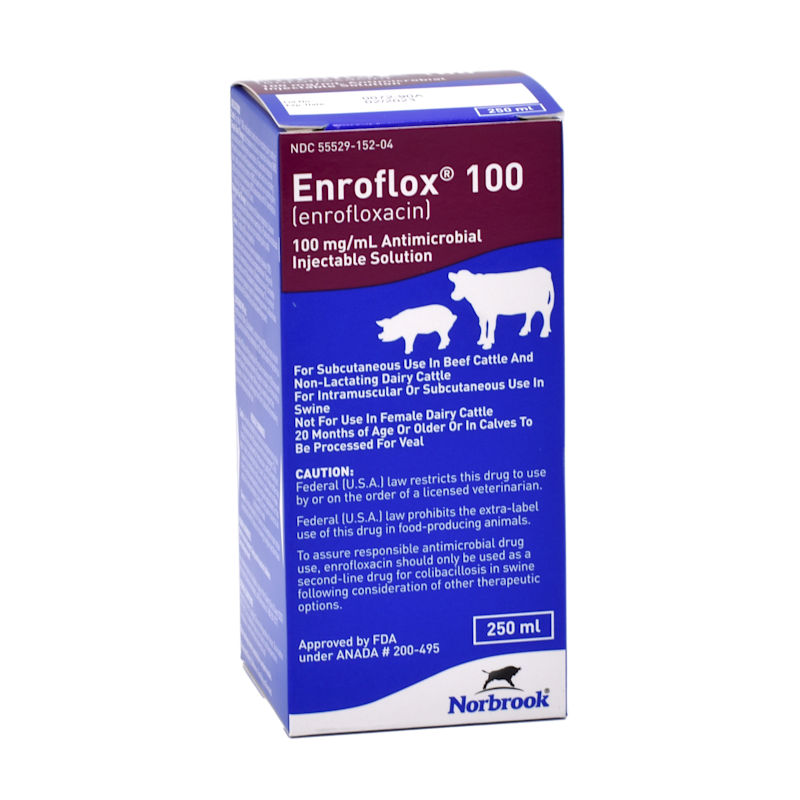 Enroflox 100 Injection (Enrofloxacin)