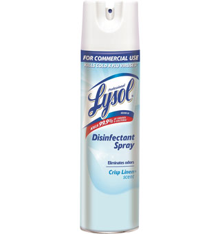 Lysol® Disinfectant Spray, Crisp Linen, 19oz