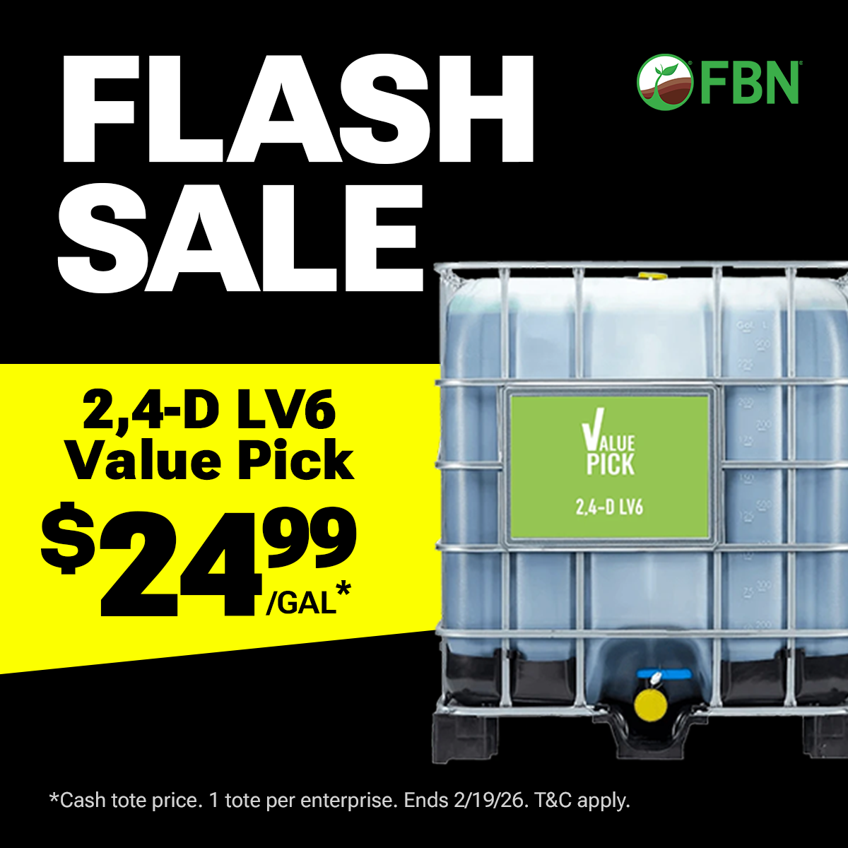 2,4-D Flash Sale Image
