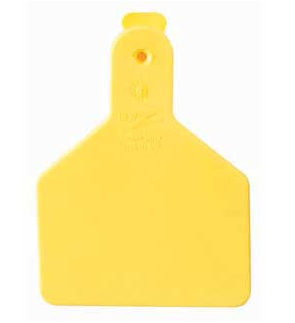 Z Tag Z1 Calf, Blank, Yellow tag